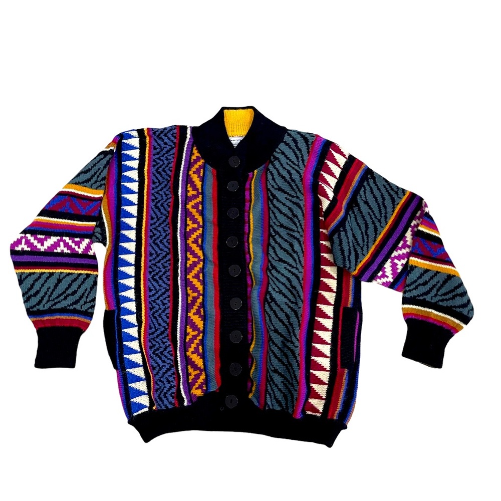 The Peruvian Connection Mens Sweater Size Medium … - image 1